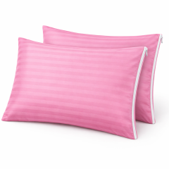 Coppia Federe 50x80 in Microfibra Rosa