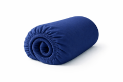 Lenzuolo sotto matrimoniale cotone con angoli Blu piazza e mezza