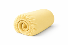 Lenzuolo sotto matrimoniale cotone con angoli Giallo piazza e mezza