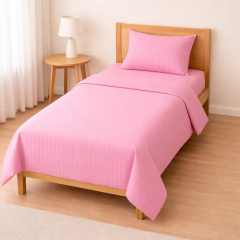 Set Lenzuola SUITE Rosa singolo