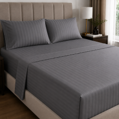 Set Lenzuola SUITE Grigio scuro
