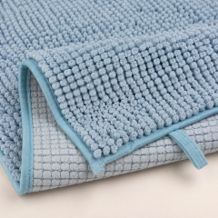Tappeto Bagno Riccio - 60x100 - antiscivolo azzurro azzurro