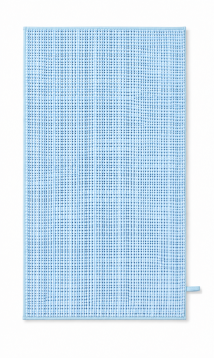 Tappeto Bagno Riccio - 60x100 - antiscivolo azzurro azzurro
