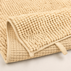 Tappeto Bagno Riccio - 60x100 - antiscivolo beige beige
