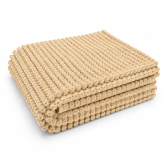 Tappeto Bagno Riccio - 60x100 - antiscivolo beige beige