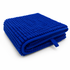 Tappeto Bagno Riccio - 60x100 - antiscivolo blu blu