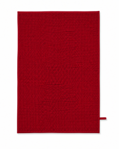 Tappeto Bagno Riccio - 60x100 - antiscivolo rosso rosso