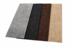 Tappeto Shaggy - Antiscivolo grigio chiaro 50x110