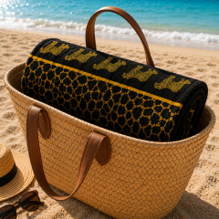 Telo Mare Jacquard LEOPARDATO