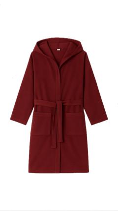Accappatoio microfibra bordeaux