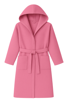 Accappatoio Nido d&amp;rsquo;Ape rosa