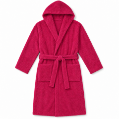 accappatoio spugna fucsia M