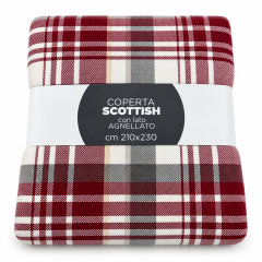 Coperta Scottish rosso 1 210x230
