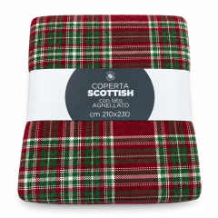 Coperta Scottish rosso 2 210x230