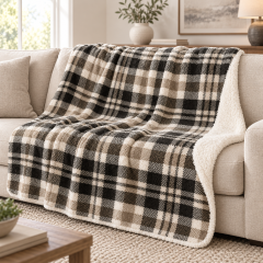 Coperta Scottish verde