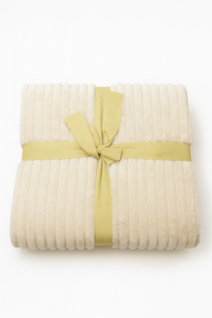 Coperta STRIPE panna