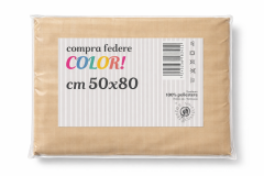 Federe Suite zip Beige 50x80