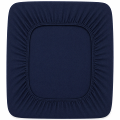 Lenzuolo sotto matrimoniale jersey blu navy matrimoniale
