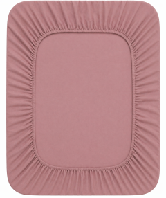 Lenzuolo sotto matrimoniale jersey rosa antico scuro matrimoniale