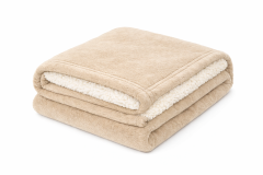 Plaid Frozen Matrimoniale beige