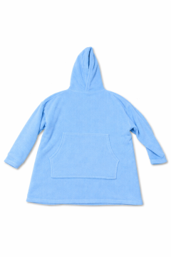 poncho azzurro
