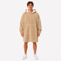 poncho beige