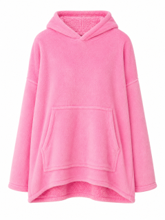 poncho rosa