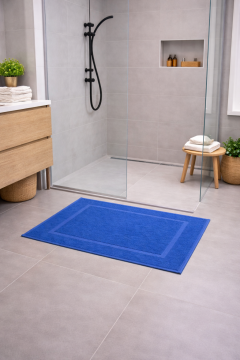 Tappeto Bagno MARY blu