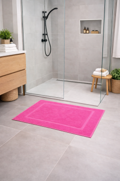 Tappeto Bagno MARY rosa