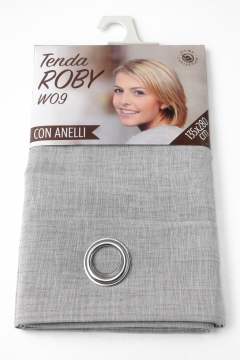 Tenda Canapone Roby grigio chiaro 135x280