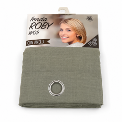 Tenda Canapone Roby verde salvia 135x280