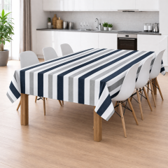 Tovaglia Betty Antimacchia 140x300 cm Righe